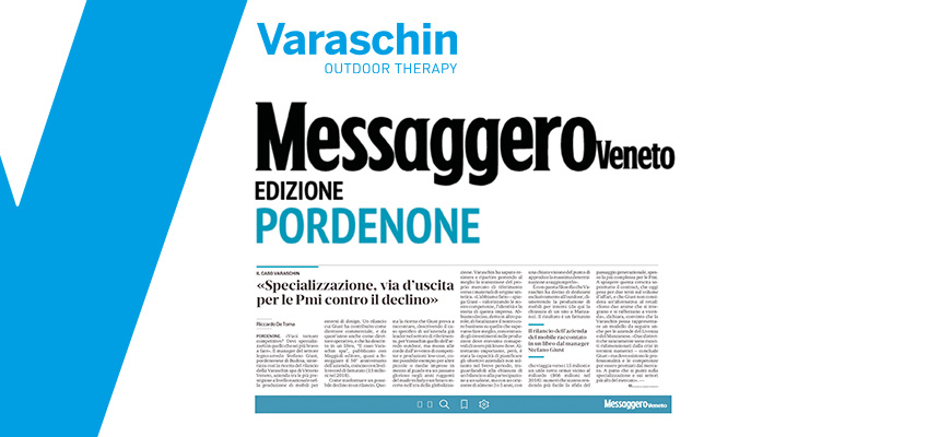 Varaschin - News - Varaschin – Messaggero Veneto