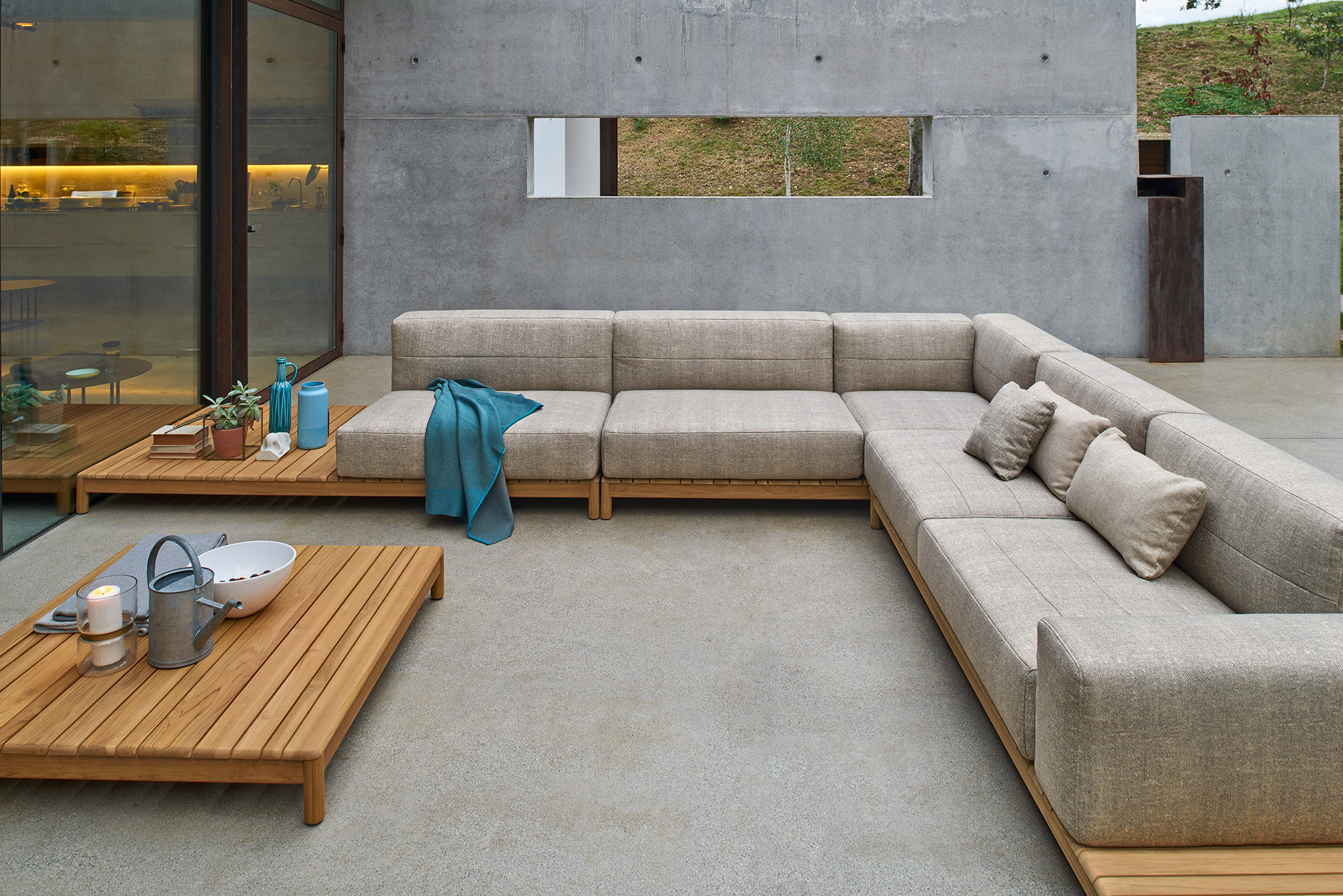 Arredamento outdoor: BARCODE Modular sofa | Varaschin