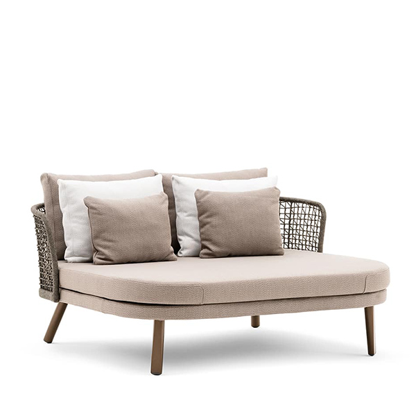 Emma daybed compact schienale basso